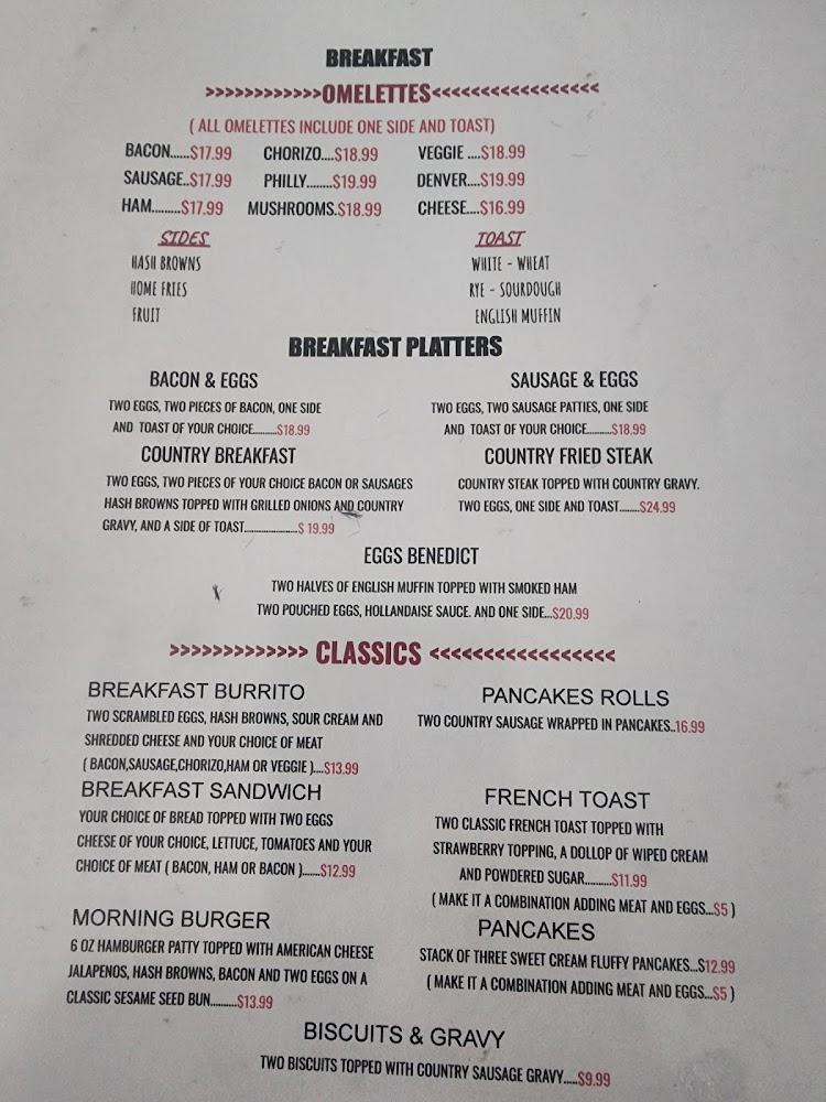 Copper Cove Restaurant Menu image 1